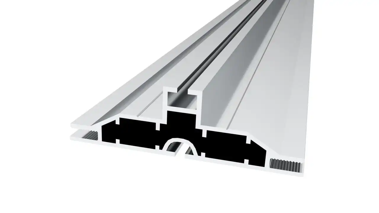 100MM Double-sided fabric aluminum Extrusion tension fabric structure display lightbox lighting stand profiles frame