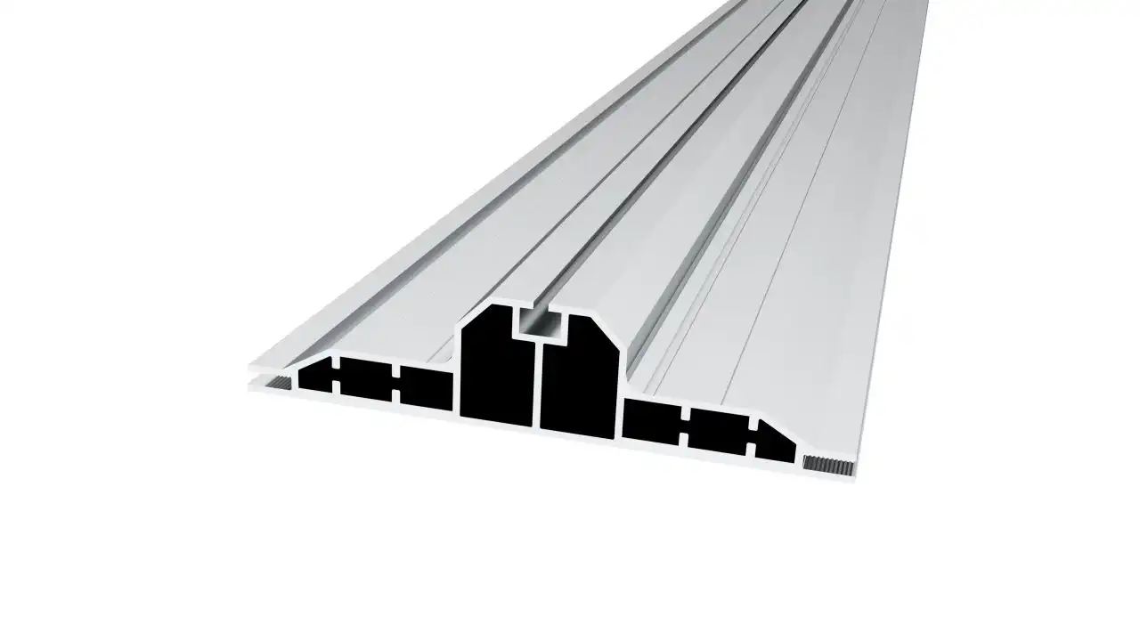 180MM Double-sided fabric aluminum Extrusion tension fabric structure display lightbox lighting stand profiles frame