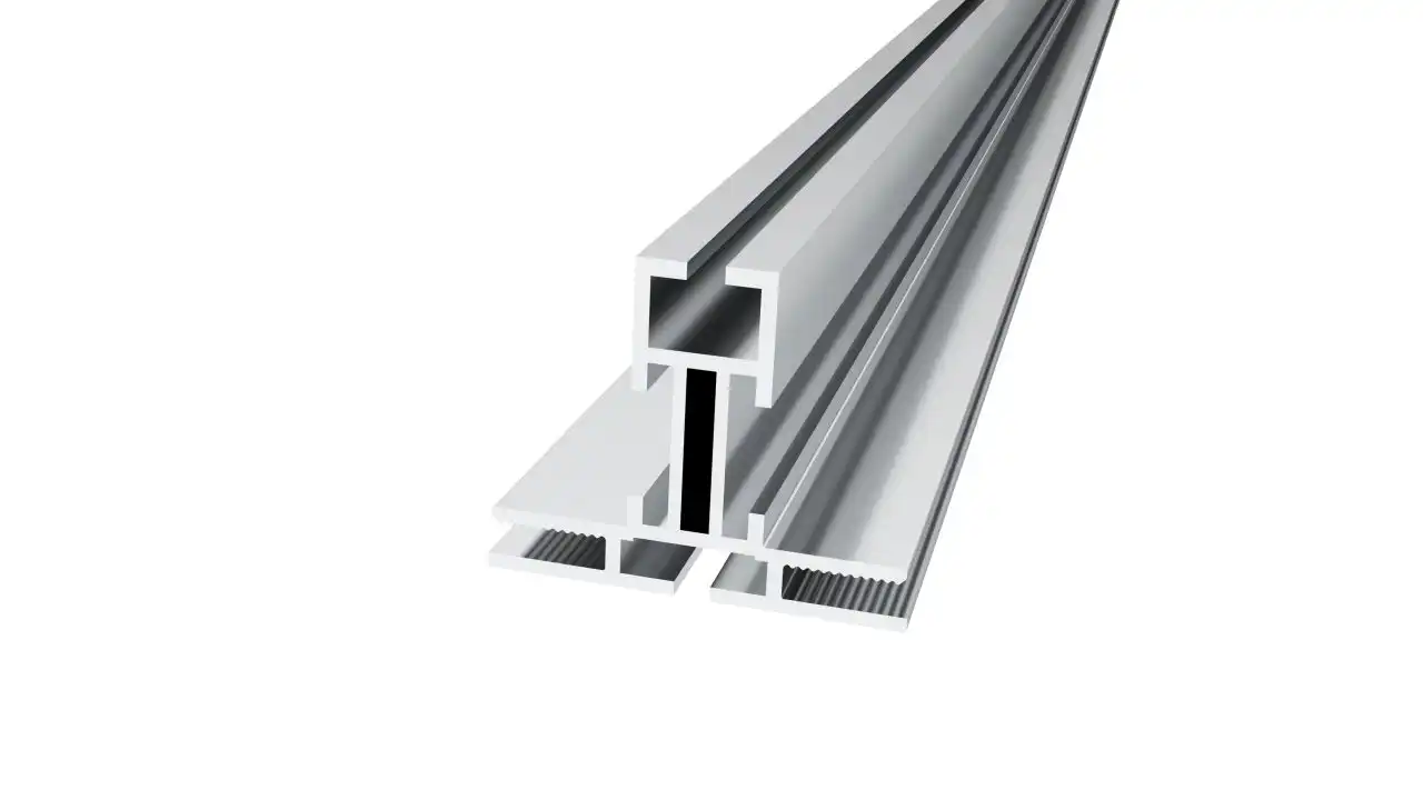 50MM Double-sided fabric aluminum Extrusion tension fabric structure display lightbox lighting stand profiles frame