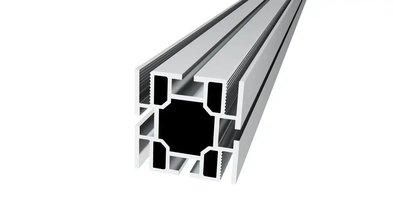 4040 support base cladding column fabric aluminum Extrusion tension fabric structure display lightbox lighting stand profiles frame
