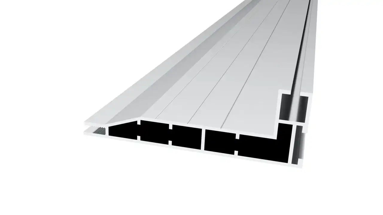 120MM Single-sided fabric aluminum Extrusion tension fabric structure display lightbox lighting stand profiles frame