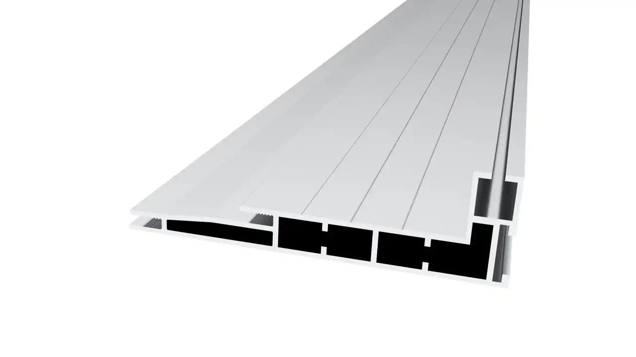 140MM Single-sided fabric aluminum Extrusion tension fabric structure display lightbox lighting stand profiles frame