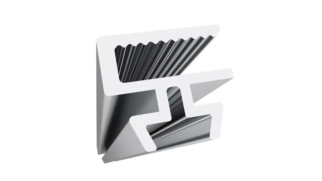 15MM Single-sided fabric aluminum Extrusion tension fabric structure display lightbox lighting stand profiles frame