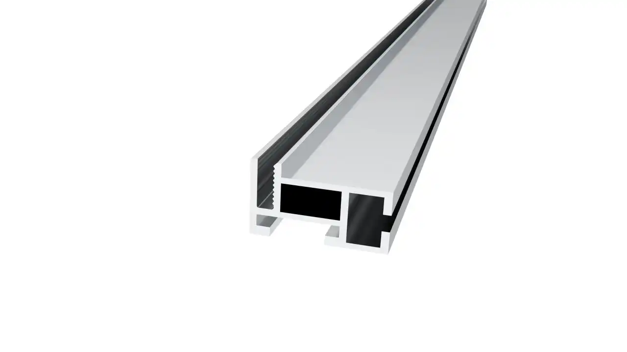 20MM Single-sided fabric aluminum Extrusion tension fabric structure display lightbox lighting stand profiles frame