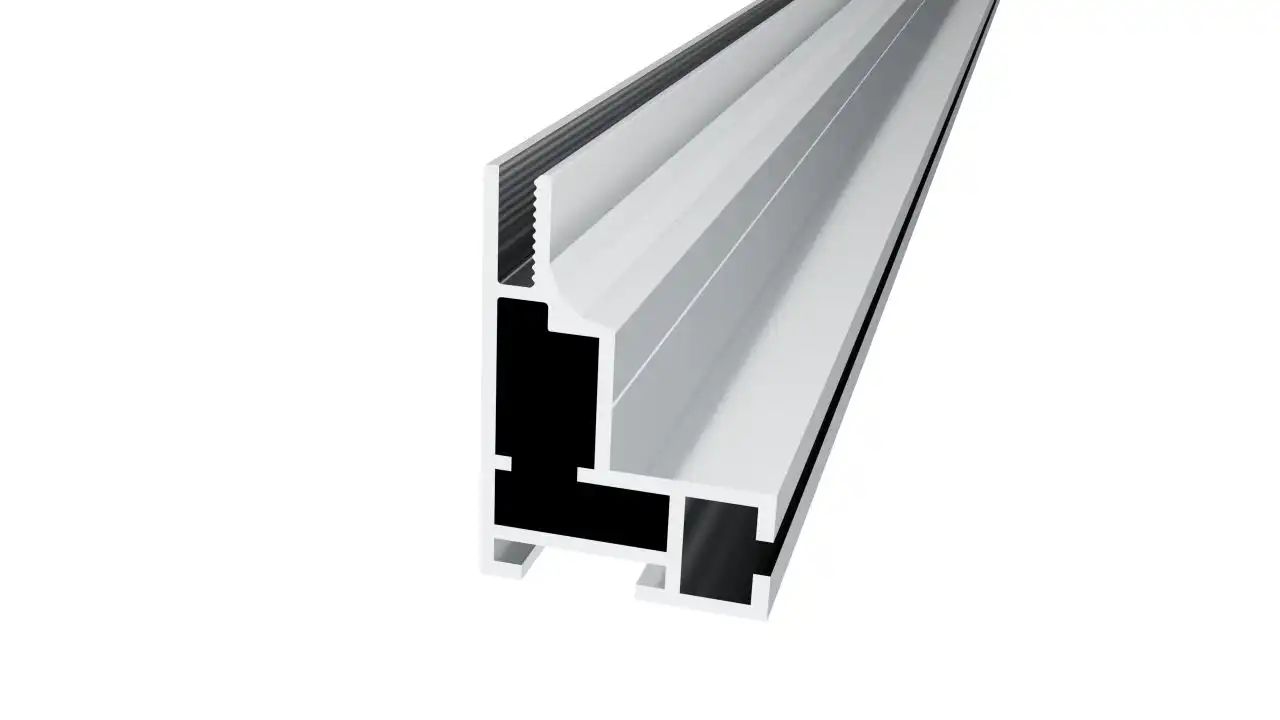 50MM Single-sided fabric aluminum Extrusion tension fabric structure display lightbox lighting stand profiles frame