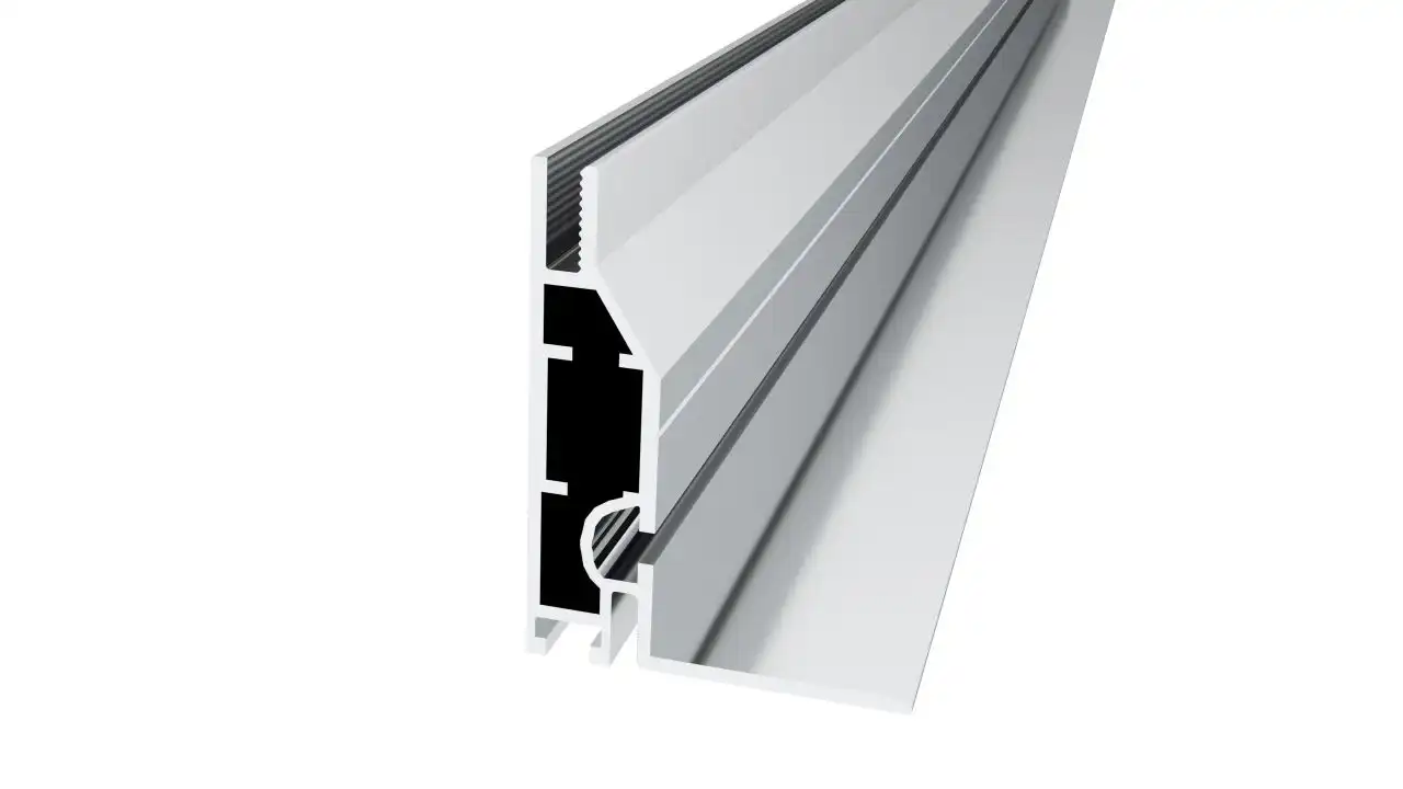 65MM Single-sided fabric aluminum Extrusion tension fabric structure display lightbox lighting stand profiles frame