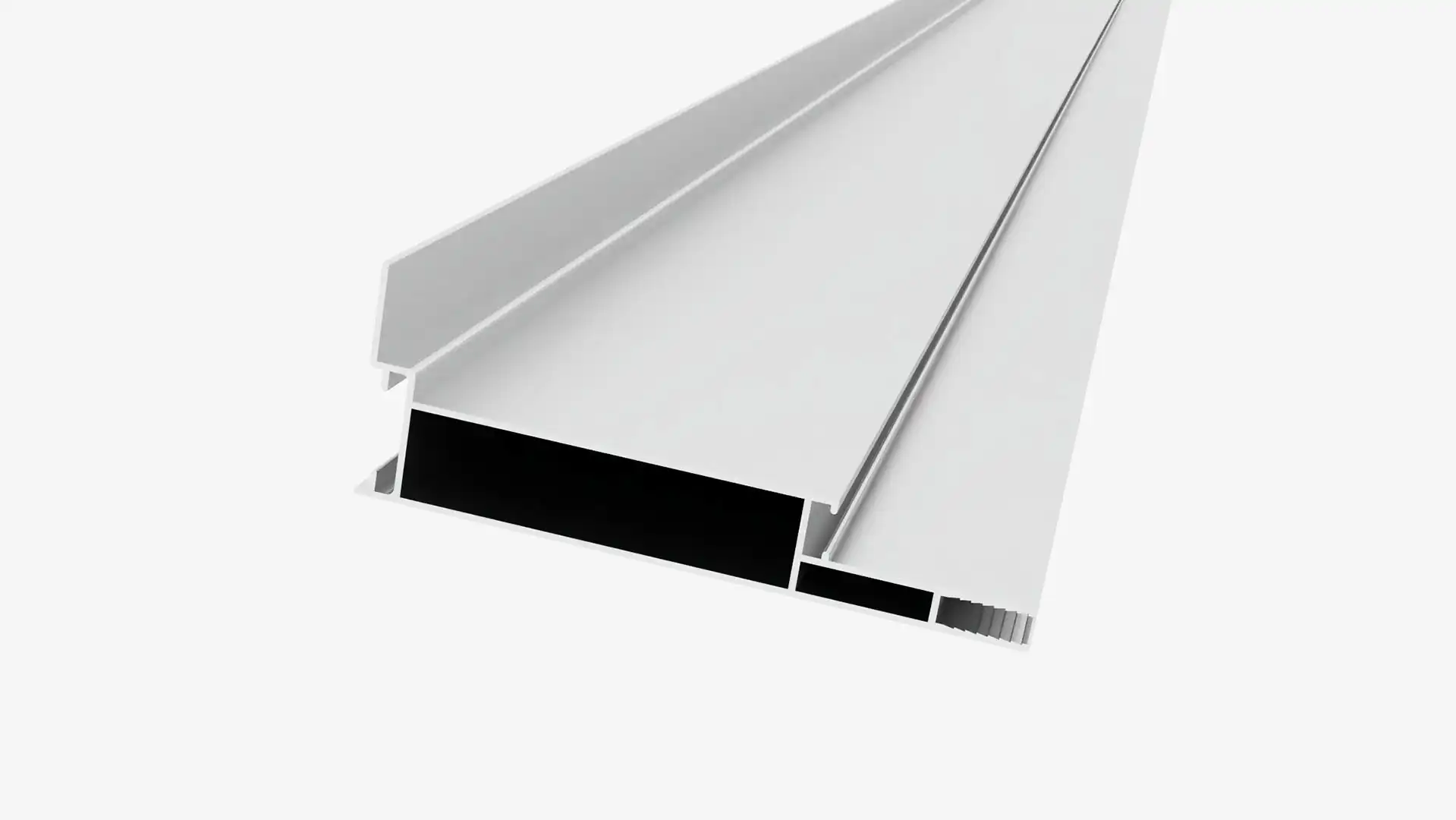 100MM Single-sided fabric aluminum Extrusion tension fabric structure display lightbox lighting stand profiles frame