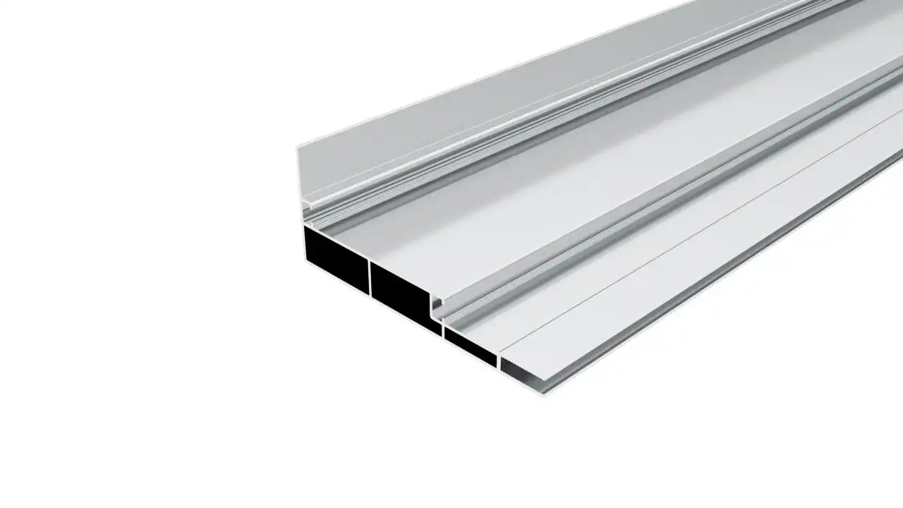 100MM Single-sided fabric aluminum Extrusion tension fabric structure display lightbox lighting stand profiles frame