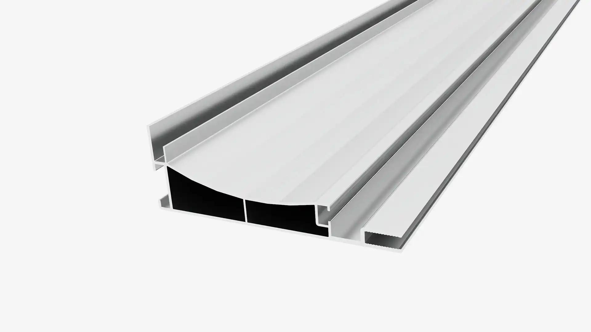 100MM Single-sided fabric aluminum Extrusion tension fabric structure display lightbox lighting stand profiles frame