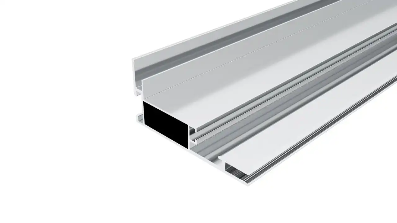 80MM Single-sided fabric aluminum Extrusion tension fabric structure display lightbox lighting stand profiles frame