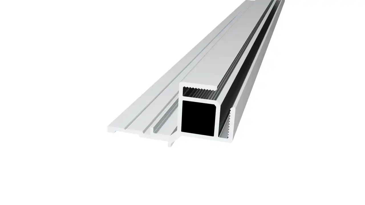 Corner support base cladding column fabric aluminum Extrusion tension fabric structure display lightbox lighting stand profiles frame