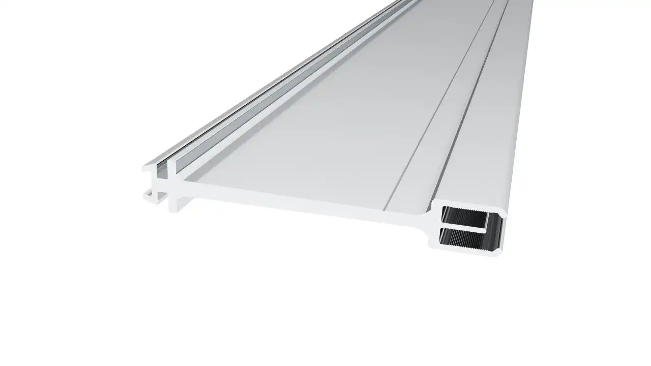 Corner support base cladding column fabric aluminum Extrusion tension fabric structure display lightbox lighting stand profiles frame